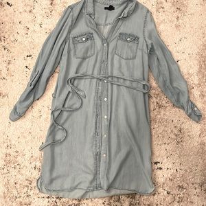 Gap TENCEL tie waist dress